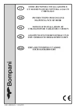 Предварительный просмотр 1 страницы Bompani BO210VC/N Instructions For Use And Maintenance Manual