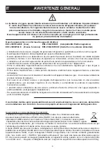 Предварительный просмотр 3 страницы Bompani BO210VC/N Instructions For Use And Maintenance Manual