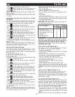 Предварительный просмотр 28 страницы Bompani BO243DB Instructions For Use And Maintenance Manual