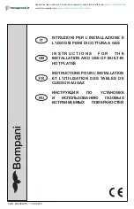 Предварительный просмотр 1 страницы Bompani BO293MQ/N Instructions Manual