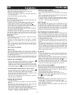 Preview for 27 page of Bompani BO683DCN Instructions For Use And Maintenance Manual