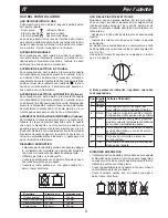 Preview for 3 page of Bompani BO857EB Instructions For Use And Maintenance Manual