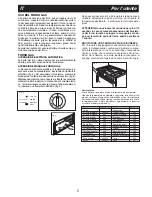 Preview for 5 page of Bompani BO857EB Instructions For Use And Maintenance Manual