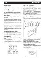 Preview for 15 page of Bompani BO857EB Instructions For Use And Maintenance Manual