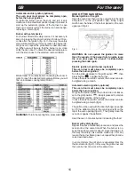 Preview for 16 page of Bompani BO857EB Instructions For Use And Maintenance Manual