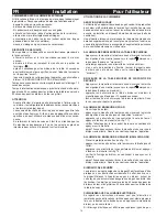 Preview for 14 page of Bompani BO953CA Instructions For Use And Maintenance Manual