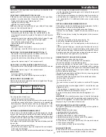 Preview for 21 page of Bompani BO953CA Instructions For Use And Maintenance Manual