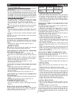 Preview for 37 page of Bompani BO953CA Instructions For Use And Maintenance Manual