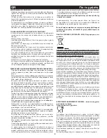 Preview for 49 page of Bompani BO953CA Instructions For Use And Maintenance Manual