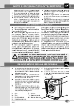 Предварительный просмотр 5 страницы Bompani BOWM639/E Instruction Book