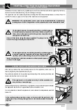 Предварительный просмотр 16 страницы Bompani BOWM639/E Instruction Book