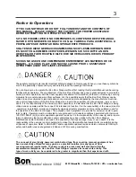 Preview for 3 page of bon 24-515 Instructions Manual