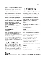 Preview for 32 page of bon 24-515 Instructions Manual