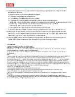 Preview for 3 page of bon BQM-170LS Operating Instructions Manual