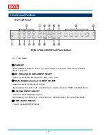 Preview for 8 page of bon BQM-170LS Operating Instructions Manual