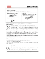 Preview for 6 page of bon BXM-170LS Operating Instructions Manual