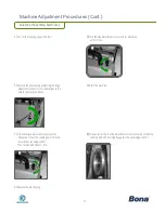 Preview for 17 page of Bona Bona Belt AMO110000.3 Operating Manual