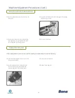 Preview for 19 page of Bona Bona Belt AMO110000.3 Operating Manual