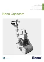 Bona Capricorn Operating Manual preview