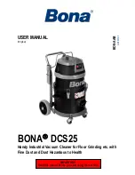 Bona DCS25 User Manual preview