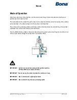 Preview for 15 page of Bona DCS25 User Manual