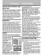 Preview for 3 page of BONAIRE BAP925-CN Instruction Leaflet