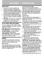 Preview for 3 page of BONAIRE BAP9700-CN Instruction Leaflet