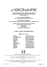 Предварительный просмотр 44 страницы BONAIRE BTF005X Instruction Manual