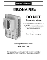 BONAIRE Durango 4500E Owner'S Manual preview