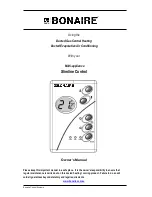 BONAIRE Slimline Owner'S Manual preview