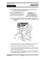 Preview for 10 page of BONAIRE VSL70 Installation Instructions Manual