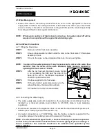 Preview for 13 page of BONAIRE VSL70 Installation Instructions Manual