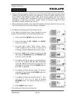 Предварительный просмотр 22 страницы BONAIRE VSL70 Installation Instructions Manual