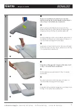 Предварительный просмотр 5 страницы Bonaldo Giotto Assembly Instructions Manual