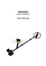 BONANZA metal detector User Manual preview