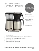 Bonavita BV1500TS Manual preview