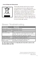 Предварительный просмотр 15 страницы Bonavita BV1900TS-CEB Manual