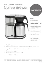 Bonavita BV1900TS-SAAI Manual предпросмотр