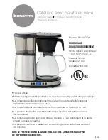 Предварительный просмотр 12 страницы Bonavita BV1902DW User Manual