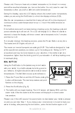 Предварительный просмотр 11 страницы Bonavita Interurban BV07002US User Manual