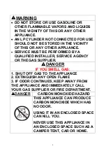 Preview for 2 page of BOND MANUFACTURING 66626 Owner'S Manual