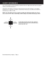 Preview for 4 page of BOND MANUFACTURING Gatewood 50436 Owner'S Manual