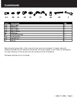 Preview for 5 page of BOND MANUFACTURING Gatewood 50436 Owner'S Manual