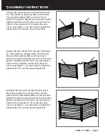 Preview for 7 page of BOND MANUFACTURING Gatewood 50436 Owner'S Manual