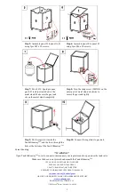 Preview for 2 page of BOND MANUFACTURING Tank Hideaway 67635 Care And Use Instructions