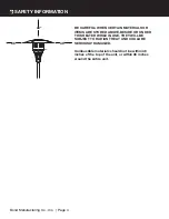 Предварительный просмотр 4 страницы Bond 52157 Owner'S Manual