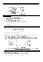 Предварительный просмотр 8 страницы Bond 67771 Owner'S Manual