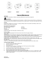 Предварительный просмотр 18 страницы Bond GSS2520JA Owner'S Manual