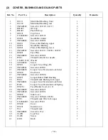 Preview for 17 page of Bond PBB 2 x 2 Adjusting Instructions And Illustrated Parts List