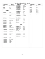 Preview for 27 page of Bond PBB 2 x 2 Adjusting Instructions And Illustrated Parts List